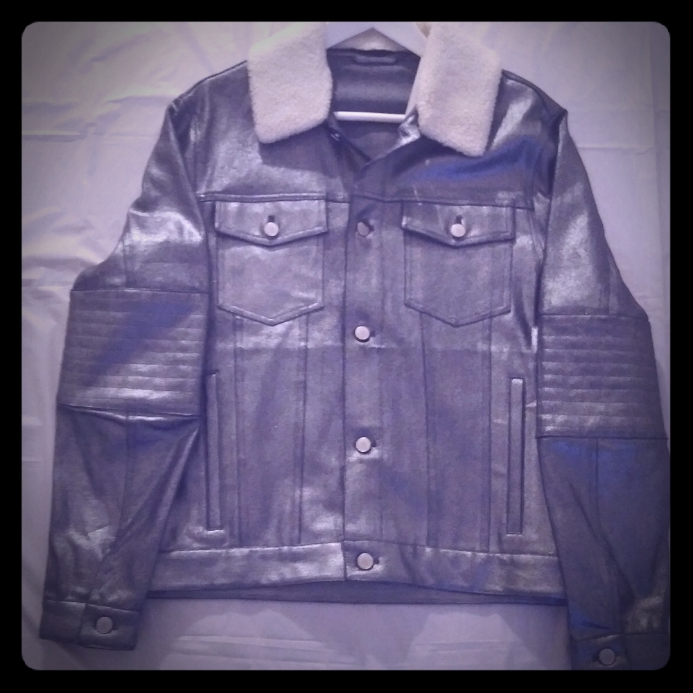 Michael Kors jean jacket male or female removable